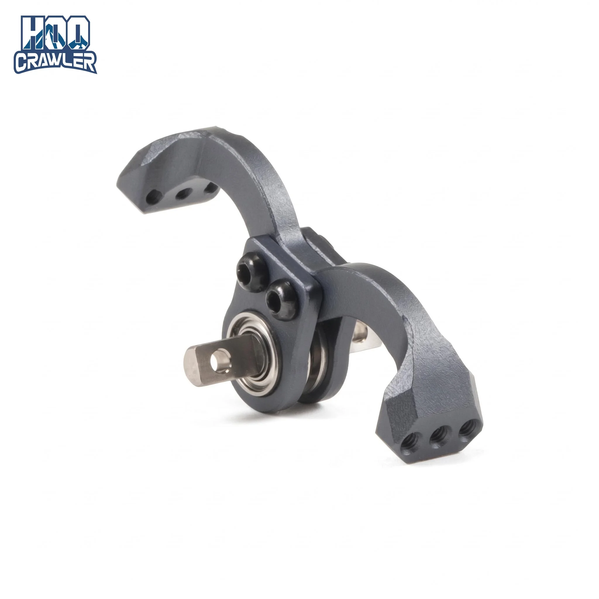 Machined Aluminum Arched 1/24 Carrier Bearing for High Clearance SCX24 Custom Build Micro LCG Crawler Chassis