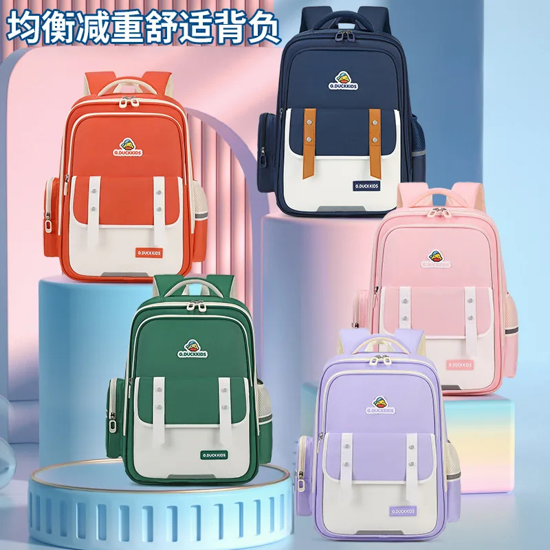 Children Orthopedics School Bags Kids Backpack Primary Schoolbag For Girls Boys Waterproof Backpacks BookBag Mochila
