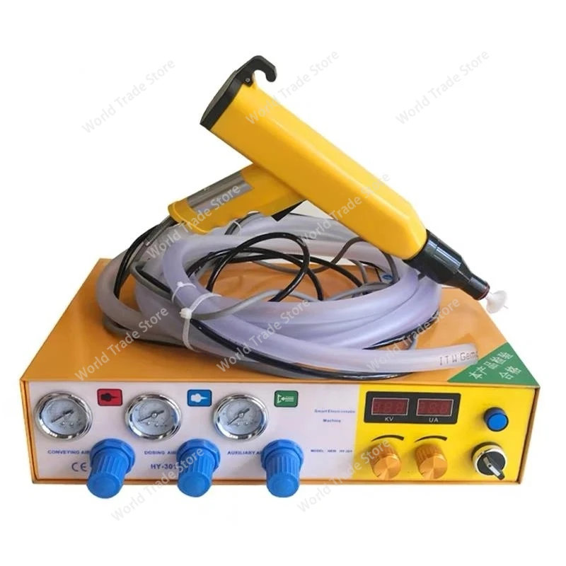 

Useful Portable Powder Paint Experiment System Electrostatic Powder Coating Machine With Electrostatic Powder Coating Test Gun