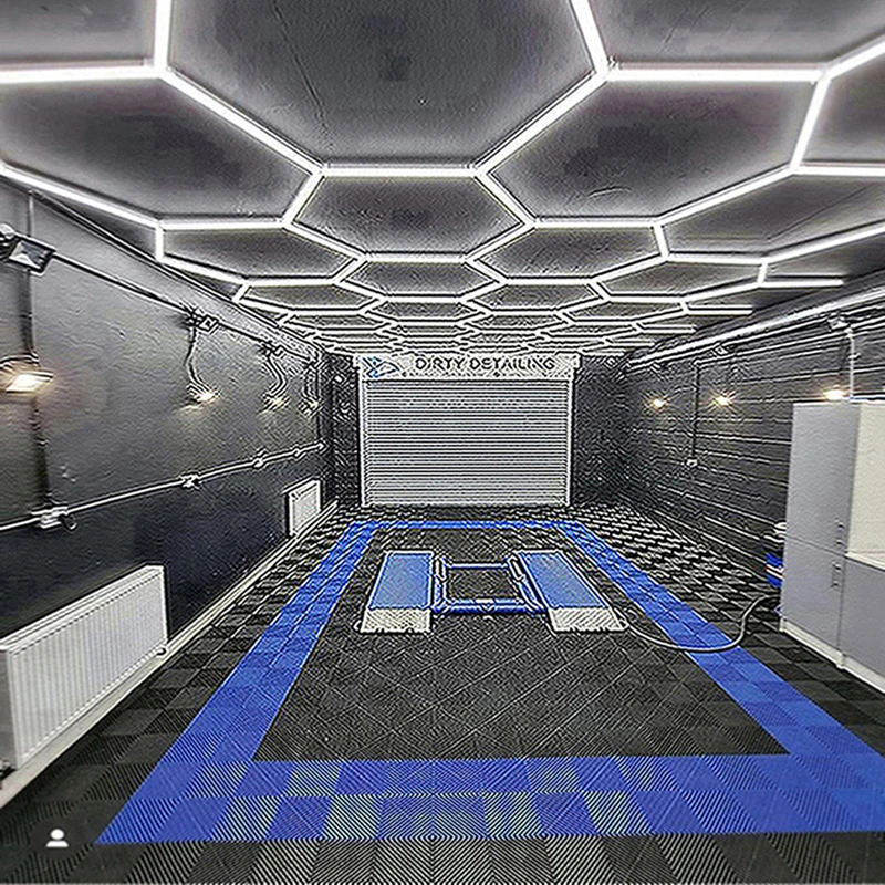 High-strengh Best Selling Interlocking Garage Floor Tiles/Removable Interlocking Floor Mats For Warehouse plastic flooring