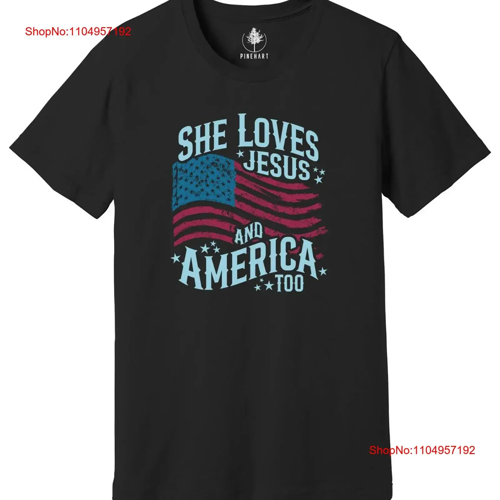 

Футболка She Loves Jesus And America Too в стиле ретро, США, винтажный стираный универсальный топ для повседневной носки, уличная одежда, удобная повседневная одежда
