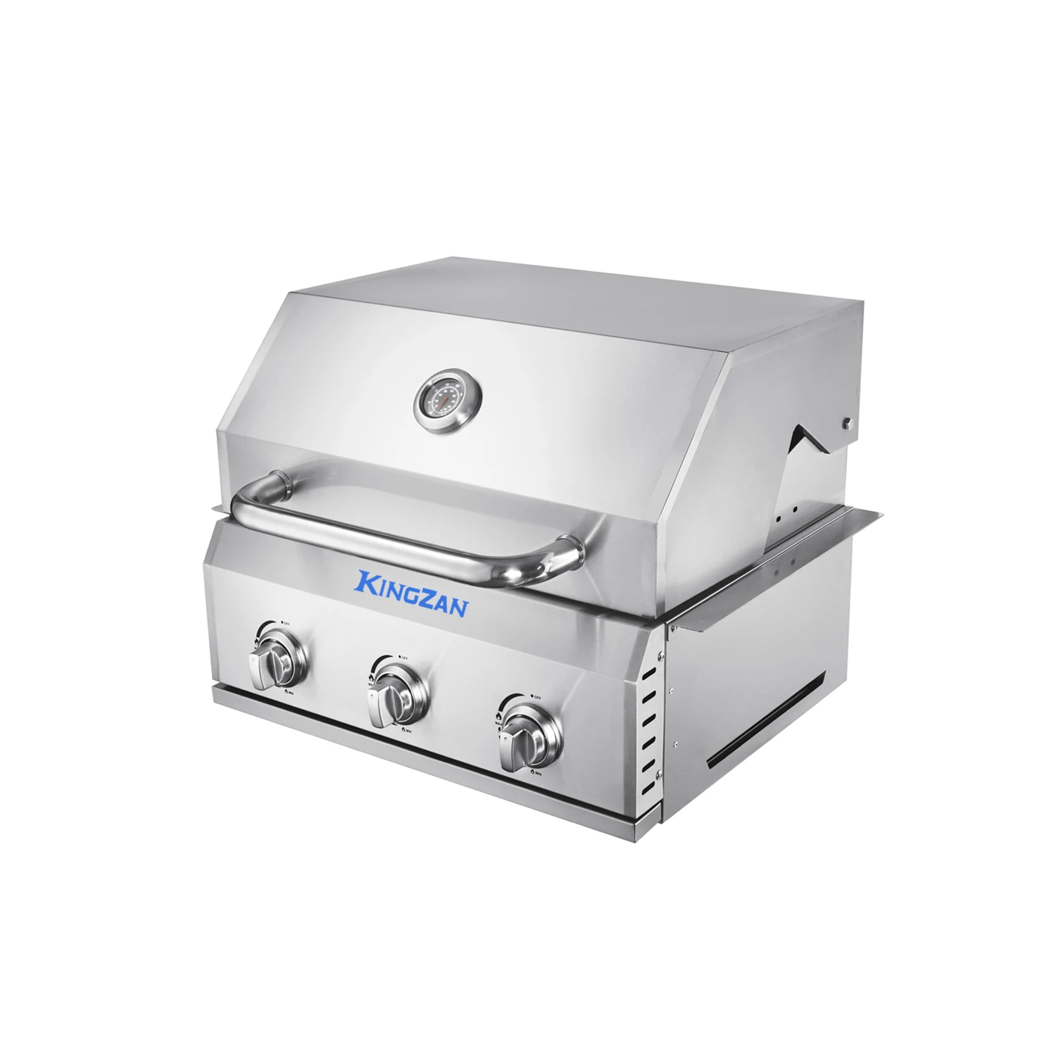 Adjustable Height Outdoor Folding Propane Gas BBQ Grills Steel Metal For 5 People Home Kitchen Use For Camping Baking Kitchen