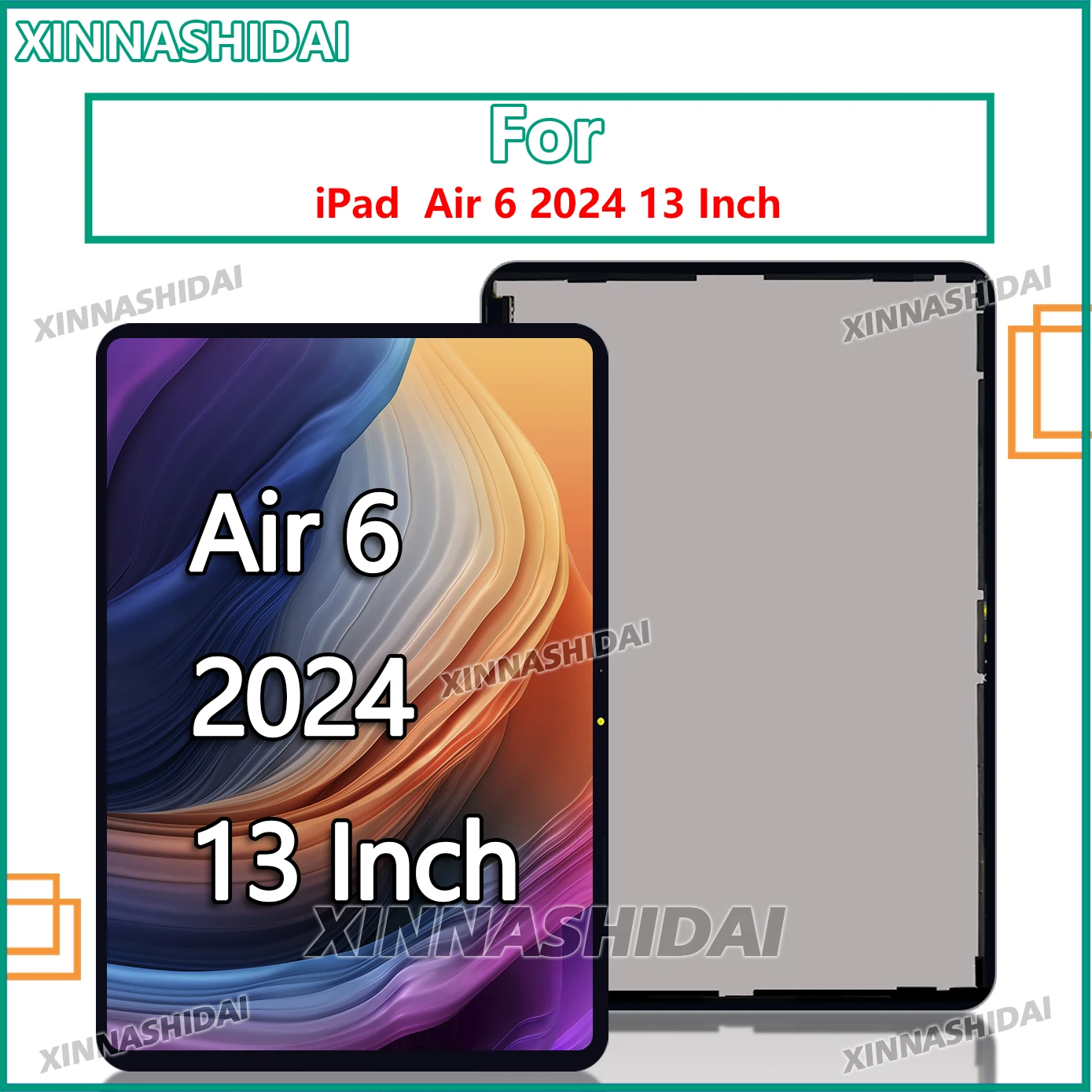 

High Quality 13" Inch Tablet LCD Display Replacement For iPad Air 6 2024 13 inch LCD Touch Digitizer Assembly Screen Tested 100%