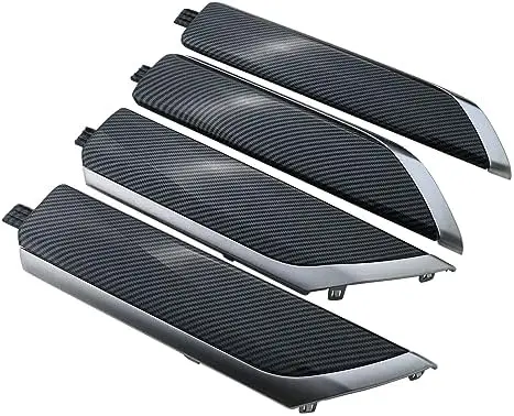 

Carbon Fiber Door Trim Kit for Chevy Silverado & GMC Sierra 2019-2024 Crew Cab