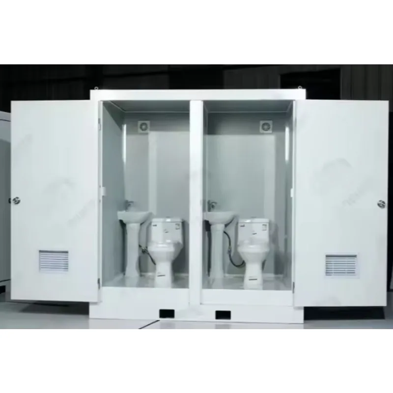 Customized Modern Portable Outdoor Steel Sandwich Panel Breathable Mobile Container House 1-Year Warranty Toilets Total Project