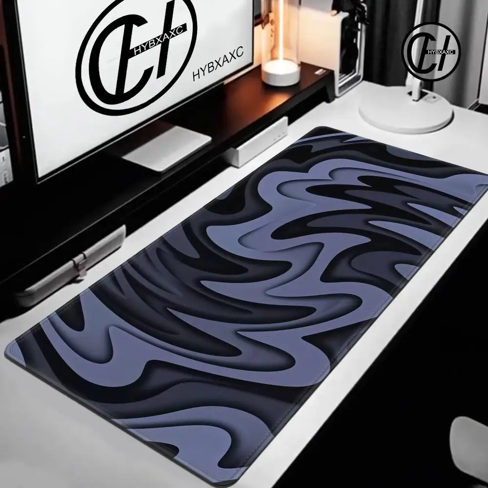 Abstract Symbol Graffiti Mouse Pad Gaming Large Black  Computer Keyboard XXL Desk Mat Office Interior Accessories Rug