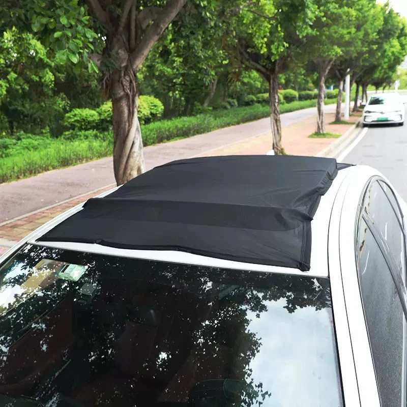 Car Skylight Sunshade Curtain Mesh Window Roof Sunshade Car Mosquito Net In-Car Insulating Sunscreen Cloth Mosquito Cover