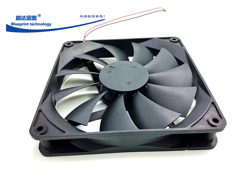 New 13525 13.5cm Max Airflow Rate 12v0.17a 135*135 * 25mm Chassis Cooling Fan