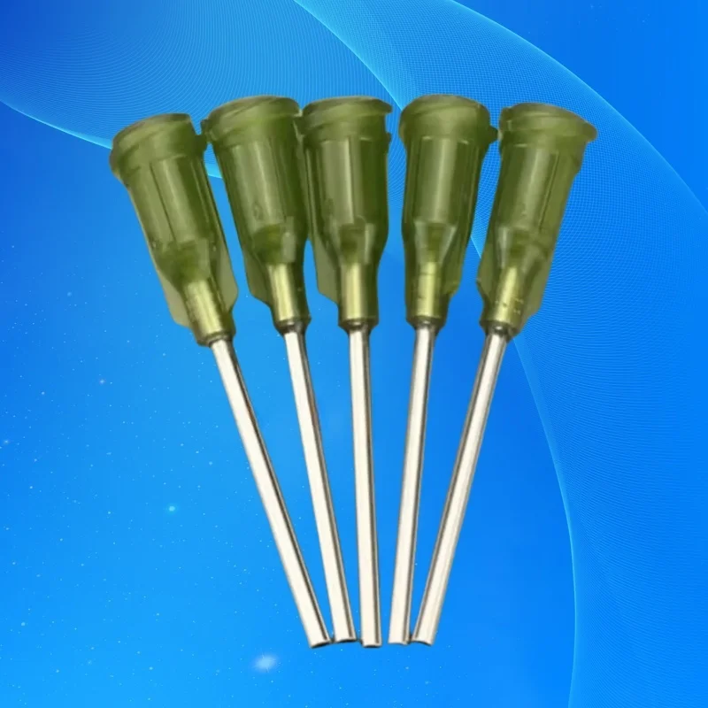 ‌14Gx25.4mm Dispensing Needles 100Pcs | Precision High-Viscosity Glue Tips for SMT/3DPrint +FS‌