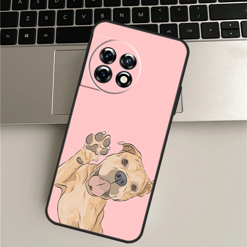 Pokrowiec na psa Pitbull na pokrowiec OnePlus Nord 2 2T CE2 Lite N10 N20 na OnePlus 11 9 10 Pro Ace 2 8T 9RT 10T