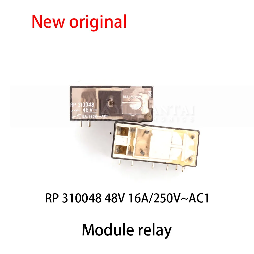 (10pcs) 100% New relay RP 310048 48V 16A/250V~AC1 relay module