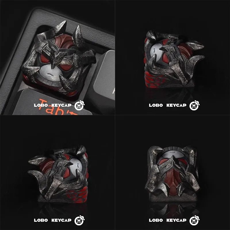 

Новые механические колпачки для клавиш Jinx в стиле аниме, оригинальные колпачки для клавиш из смолы, художественные колпачки с героями мультфильмов, офисные аксессуары для ПК, геймеров, коллекционные подарки