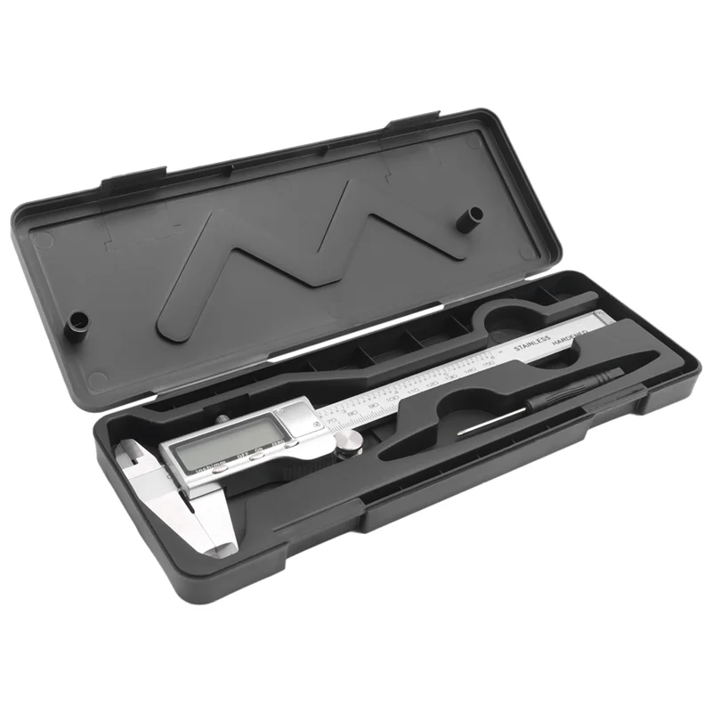 

A45M-8 Inch 200Mm Digital Caliper Stainless Steel Digital Lcd Caliper Vernier Caliper Shipping With Retail+Box