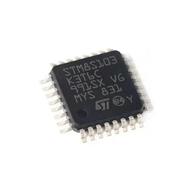 10PCS  STM8S103K3T6C STM8S903 STM8S003 LQFP32 K3T6 STM32F031K6T6 Microcontroller IC Chips