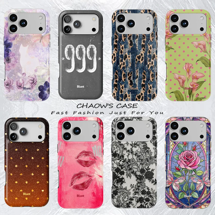 

INS Vintage Collage Roses Phone Case for iPhone 17 17e 16e 16 15 14 13 12 11 X XS XR XSMAX 7 Air Pro Max Plus Double-layer Cover