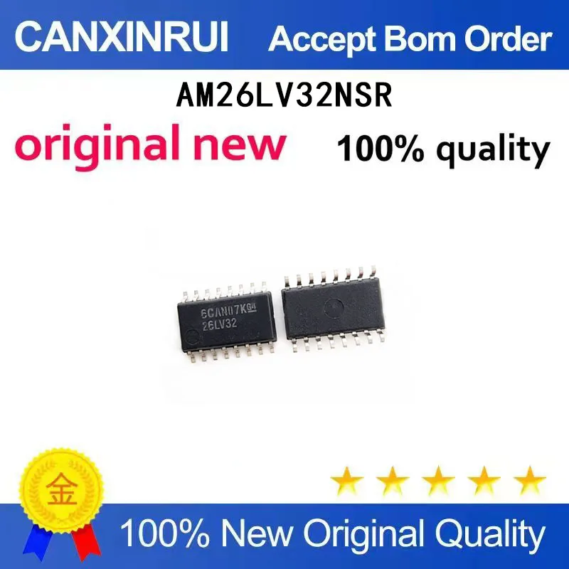 (5-100 Pieces) Brand new original AM26LV32NSR silk screen 26LV32 SOP16 spot chip IC