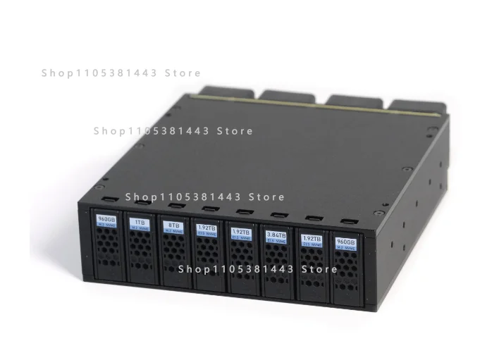 For M.2SSD,Storage Expansion Enclosure with Tool-Free Installation E1.S To M.2 Hot-Swap Hard Disk Cage-Optical Drive Bay Adapter