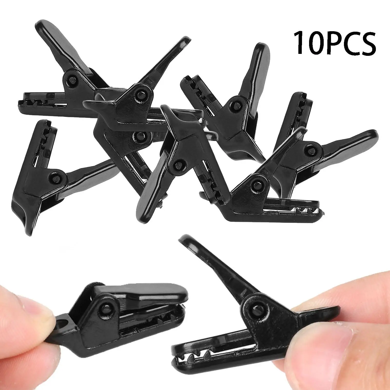 10x pinces de fixation réutilisables pour auvents et bâches