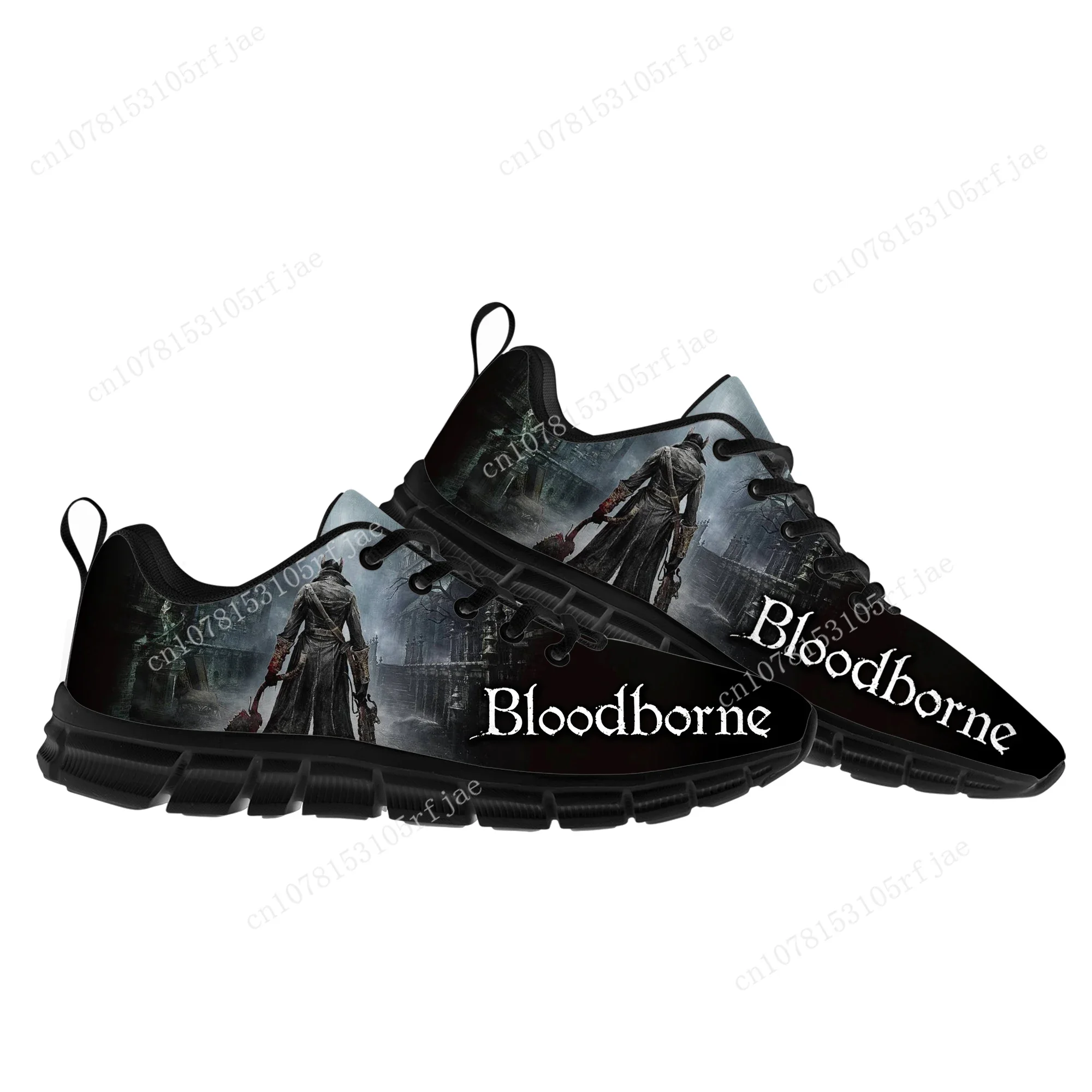 Bloodborne Sports Shoes Hot Cartoon Game Mens Womens Teenager Sneakers Fashion High Quality Sneaker Custom Built Shoes