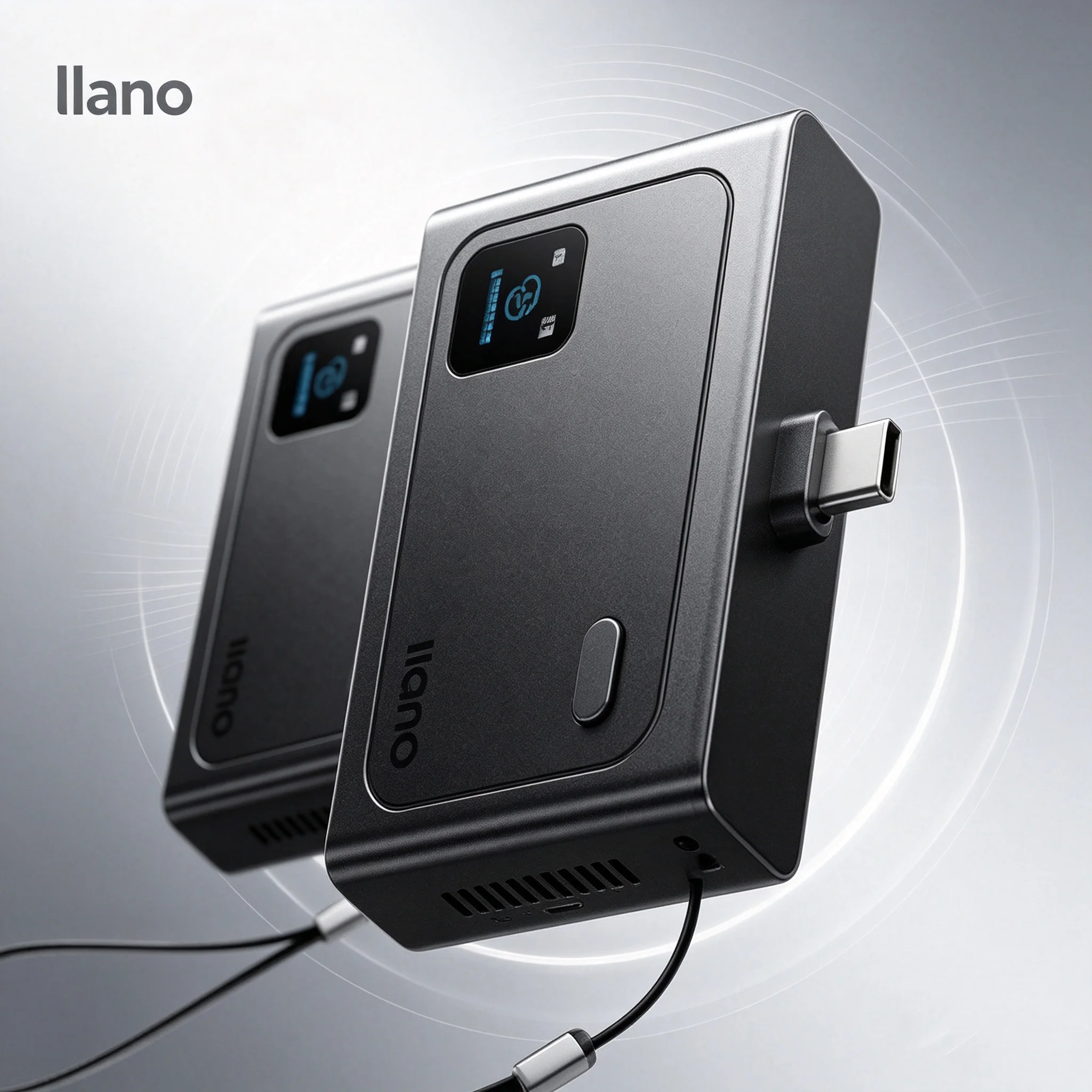 llano S90 S90 Pro Portable Wireless Video Extender 4K 1080P Screen Mirroring Transmitter Receiver for Monitor Projector