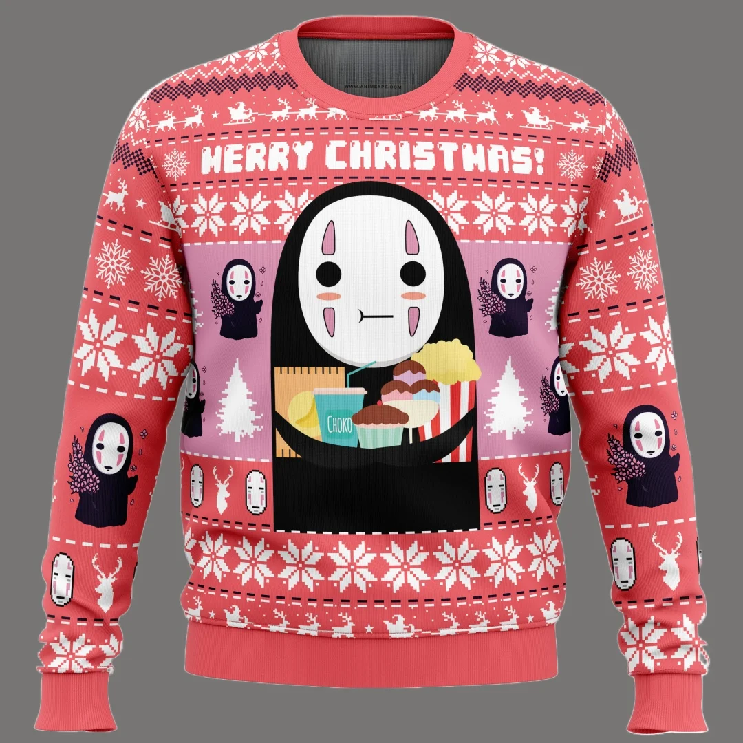 25/26 حار بيع جديد انمي ياباني موضوع سلسلة سترة قبيحة الأسرة حفلة عيد الميلاد هوديي المتضخم الكبار الخريف/الشتاء #6