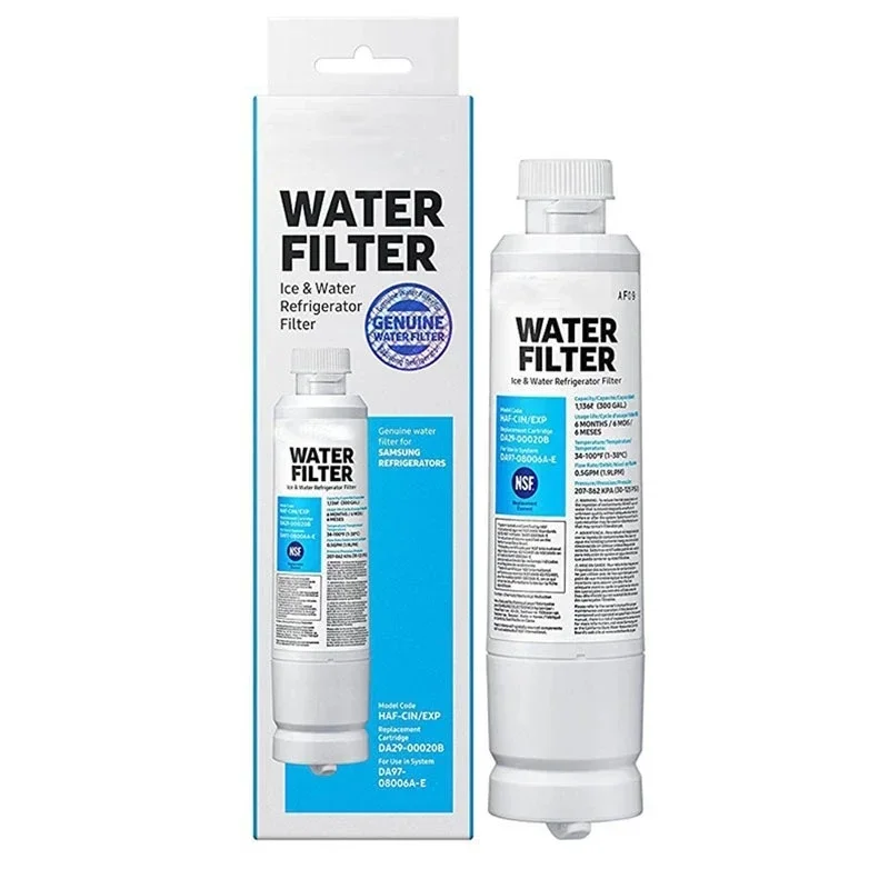 DA29-00020B Refrigerator Water Carbon Filter for Samsung DA29-00020A/B, HAF-CIN/EXP, RF28HFEDBSR