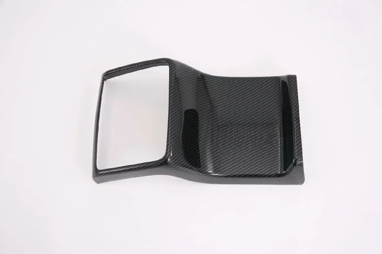 

Decorate Accessories Carbon Fiber Style Plated Armrest Box Rear Air Vent Frame Trim Cover For Subaru Forester SK 2018-2024 2020
