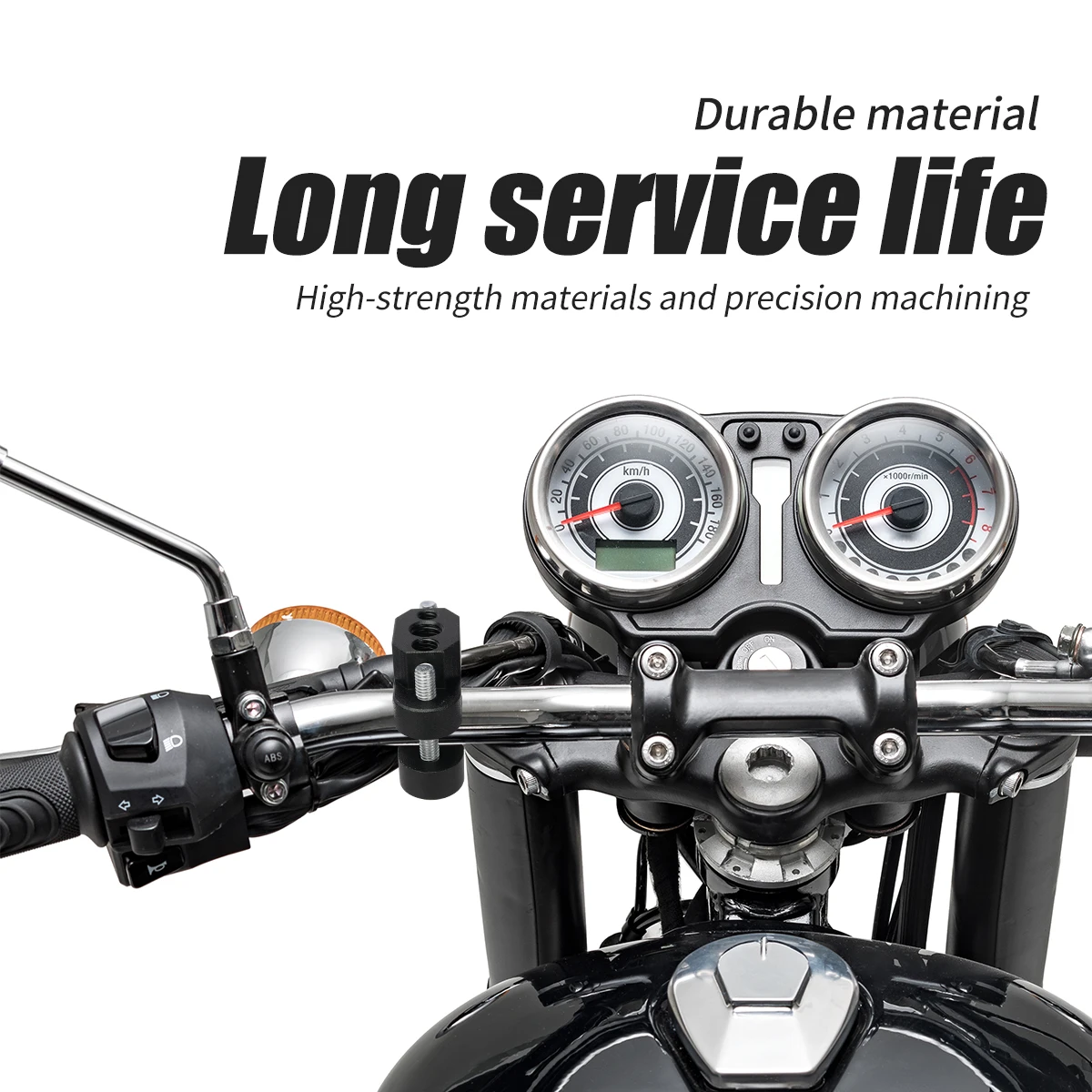 Motorcycle Handlebar Bumper Mount Bracket Clamp Holder Universal For Spotlight Fog Light Turn Signal Light Motor Accesso 22-32mm view 3
