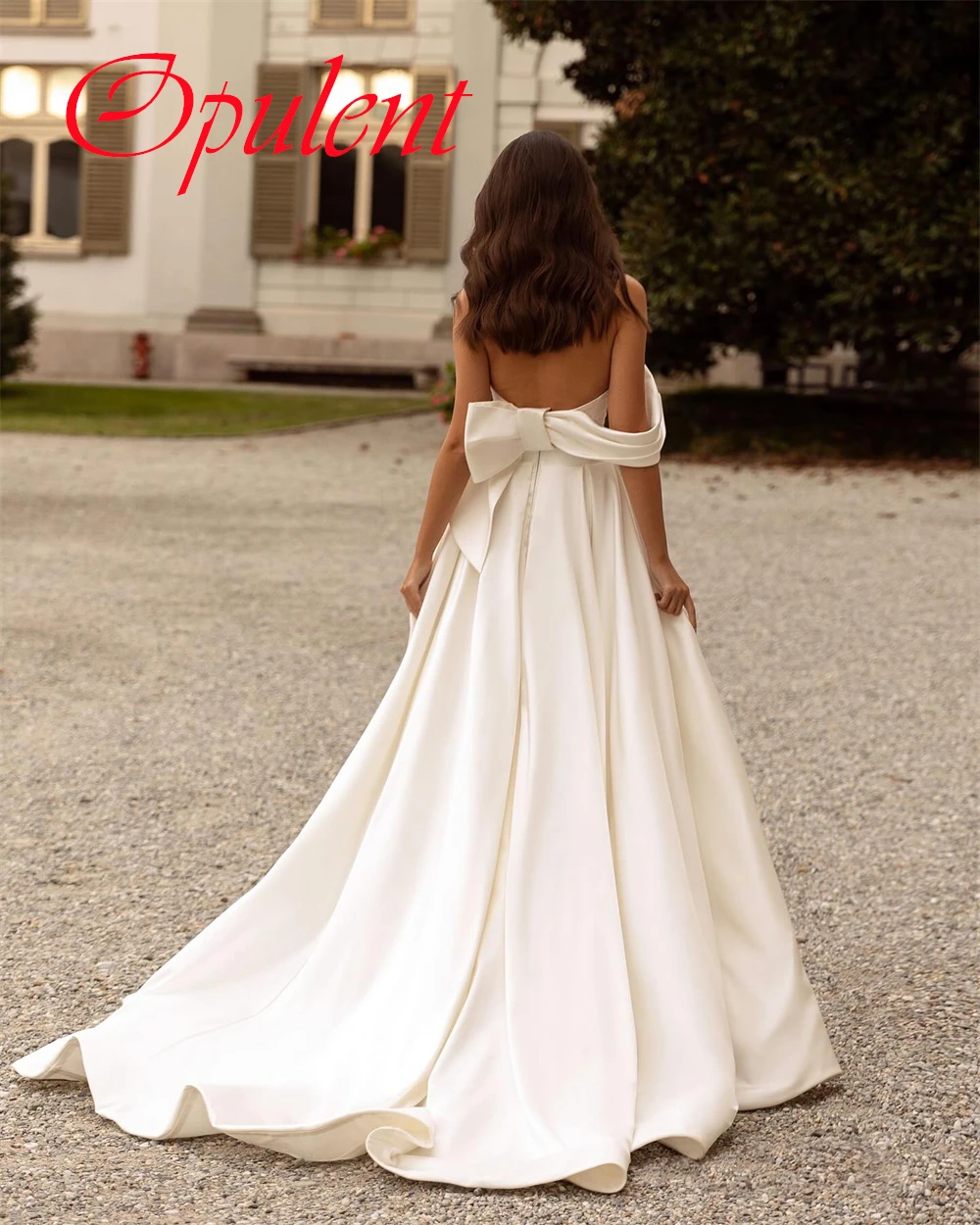 

Customized Delicate White Satin Wedding Dress Elegant Strapless Sleeveless Bridal Party Classic Backless Vestido De Novia