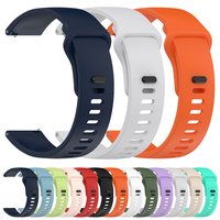 22mm Watch Strap ремешок For Zeblaze Vibe 7 Pro/Stratos 2/3 Ultra Beyond GTS 3 GTR3 Btalk3 2 Pro Lite GPS Silicone Band Bracelet