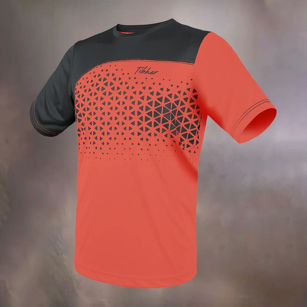 Camiseta de tenis de mesa ultrafina para hombre, camiseta transpirable de manga corta, absorbente, Boutique, Fitness, deportes, Top de secado