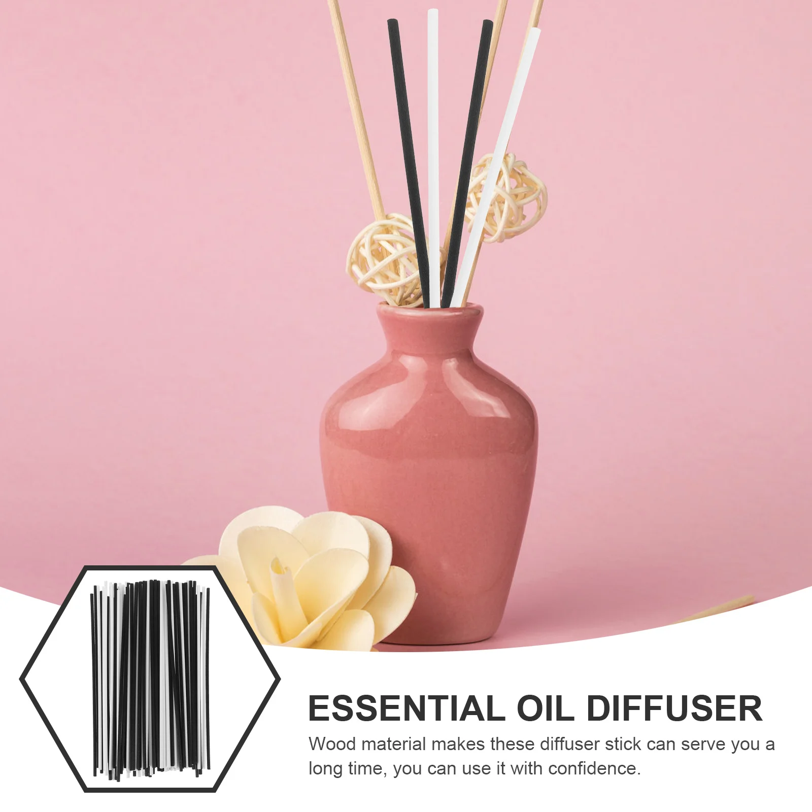 

100 Pcs Essential Oil Diffuser Aromatherapy Stick Fragrance Sticks Volatile Scent Scented