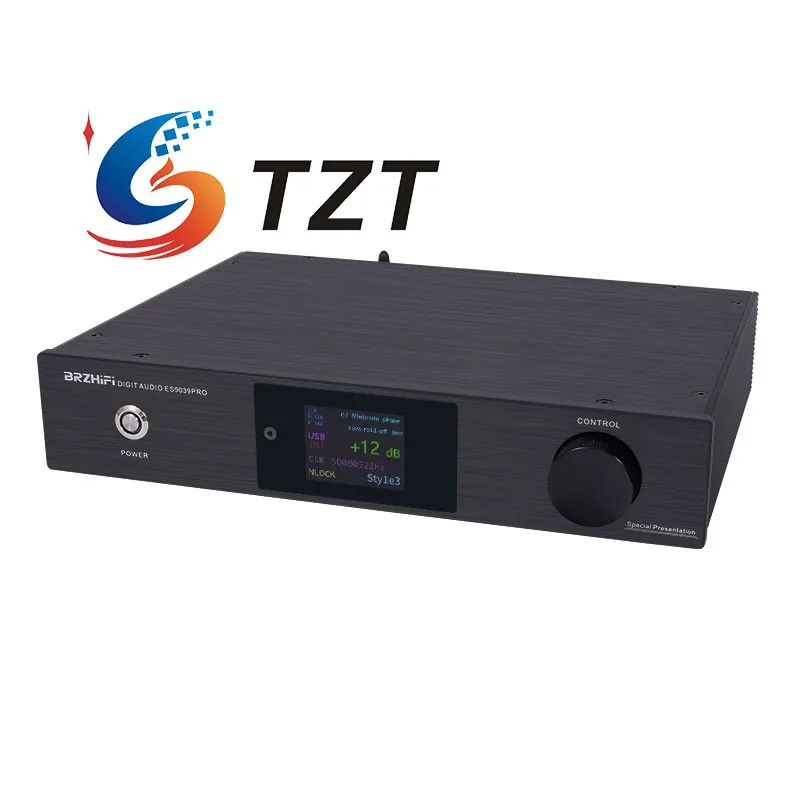 TZT DC200PRO-ES9039PRO Advanced Version DAC Fully Balanced Digital Audio Decoder HiFi Hardware Decoding Bluetooth5.1