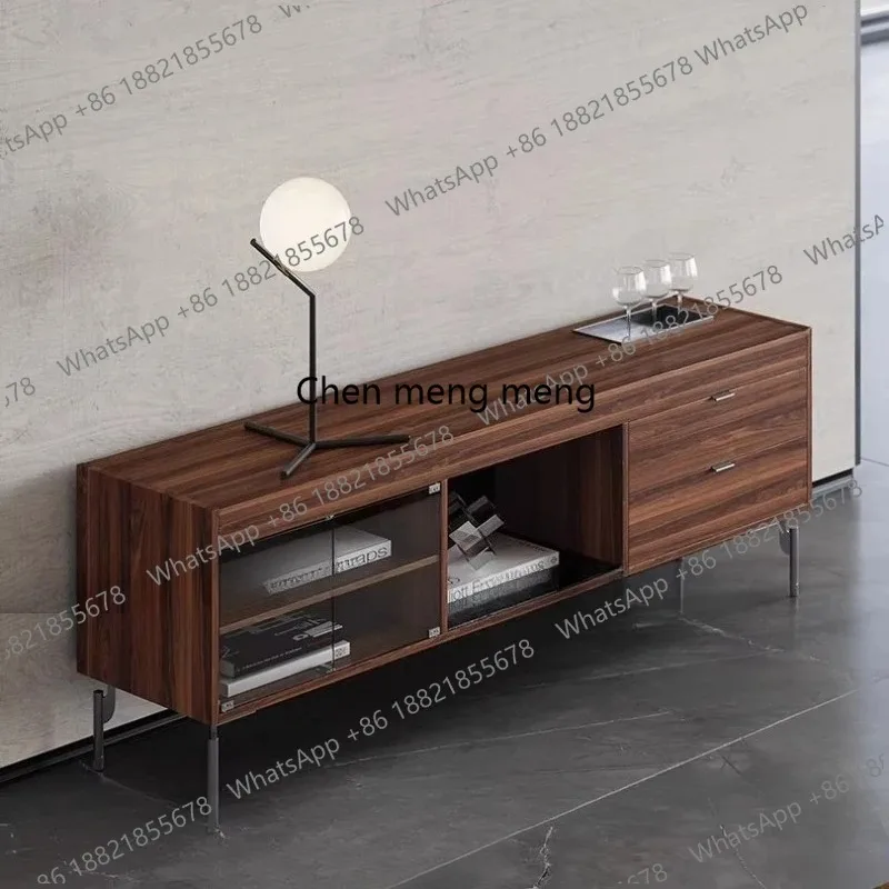 

RR Yumu TV cabinet Italian minimalist new modern light luxury high-end living room small apartment storage
