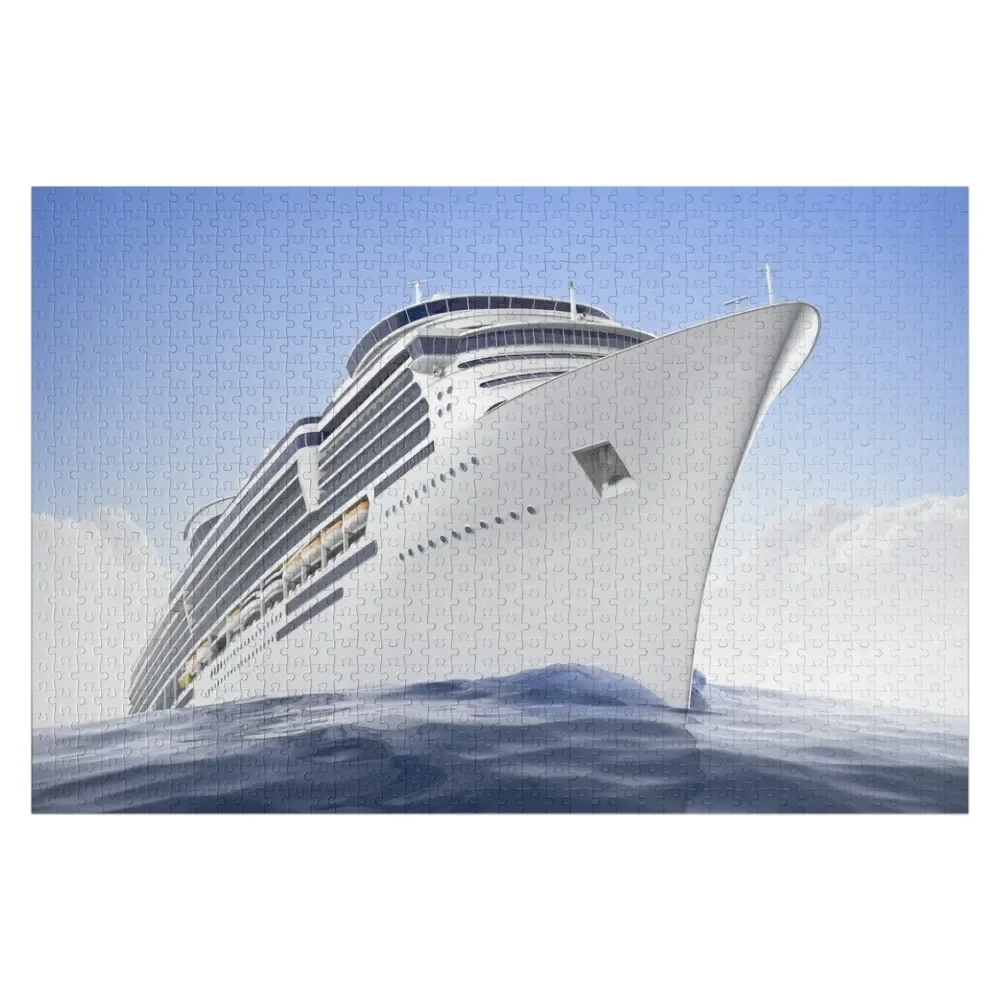 

Cruise Ship Jigsaw Puzzle Woodens For Adults Personalized Toys Customs With Photo Custom Name Wood Puzzle