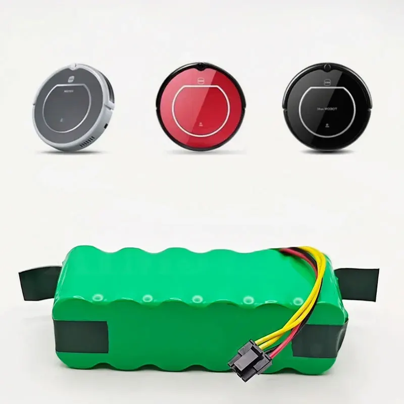 

New 6000mAh 14.4V Ni-Mh Battery Compatible with AMIBOT, ARIETE BRICIOLA, DIBEA, PROFIMASTER, LP43SC2000P X500 Vacuum Cleaner