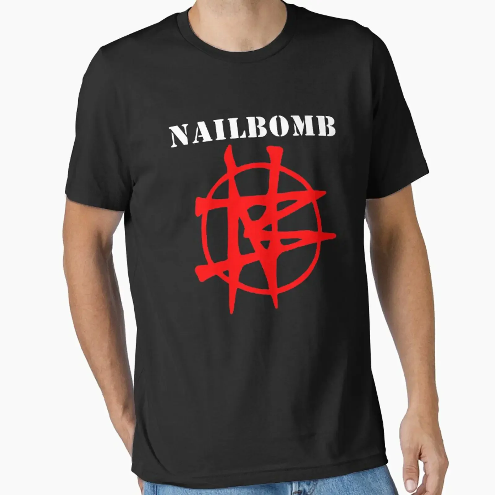 Preview of the artwork Nailbomb group logo created and sold by lithoman2 vintage Washed designer clothes Soft streetwear