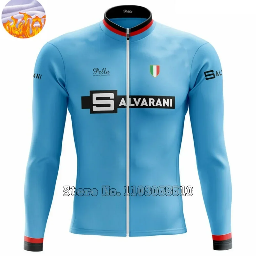 pella-blue-men-winter-bicycle-clothing-road-racing-clothes-breathable-fleece-flannel-bike-shirt-long-sleeve-10-15°cycling-jersey