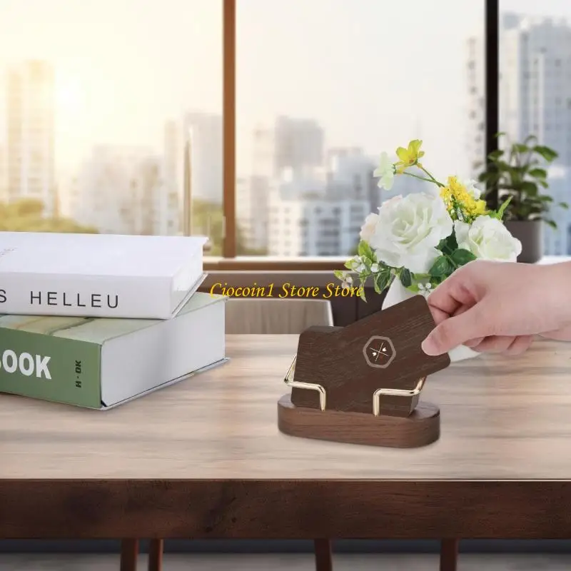 

A3PC Business Card Holders Metal Business Card Display Stand Business Card