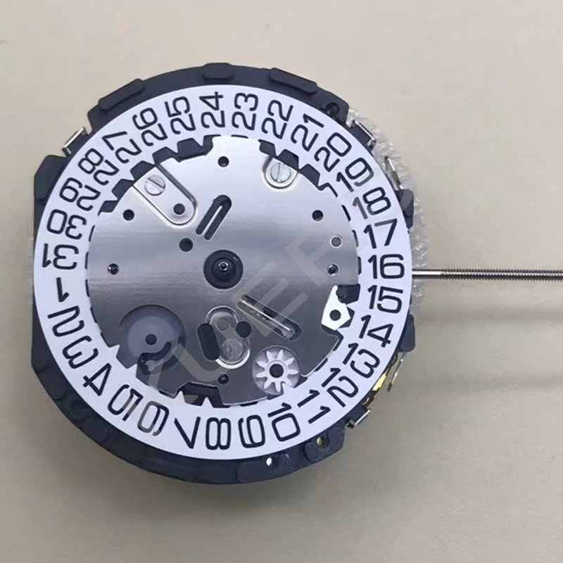 ムーブメント付きクォーツ時計,移動式,修理アクセサリー,安定した品質,日本製,元の日付3 6,vr32b,vr32a