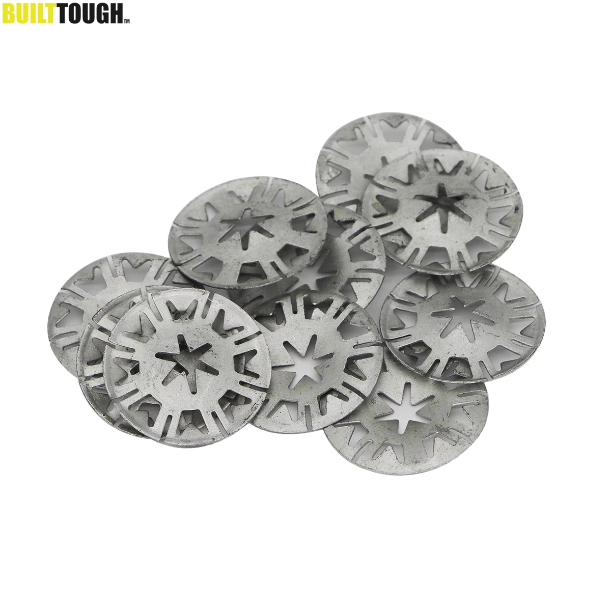 

10pcs Dia 30mm Metal Washer Heat Shield Sound Insulation Clip Nut Washer Exhaust Heat Heat Shield Clip Nut For Transporter T4 T5