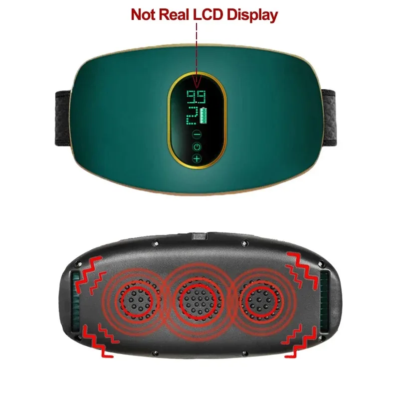 

Rechargeable Body Slimming Machine Waist Belt Waist Fitness Massager Weight Loss and Body Shaping Instrument Constipation Relief