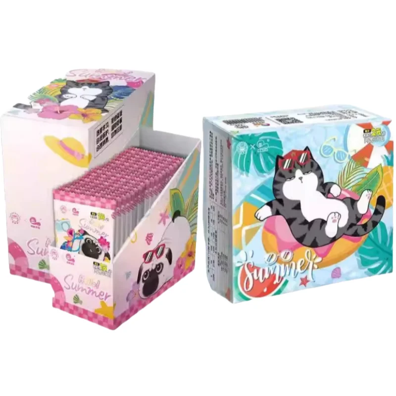 

Официальные подлинные аниме Wuhuang Cat, коллекционные карты Summer Dream, детские игрушки, подарки на день рождения