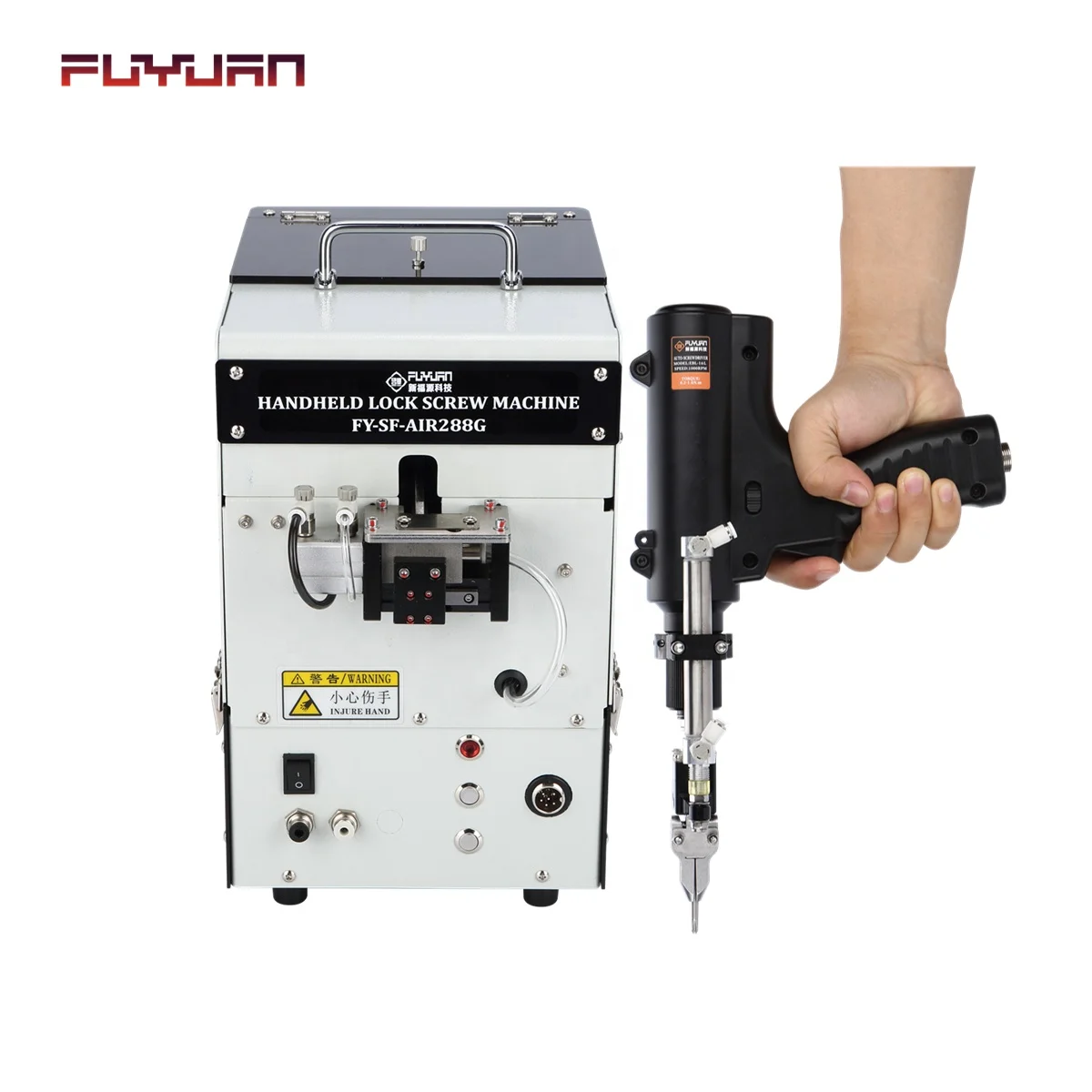 Good Quality Factory Directly Feeder Bolt Nut Pneumatic Auto Feed Screw Gun Blowing Type Automatic Screw Alignment Machine