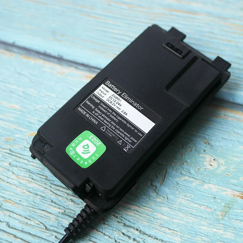 Quansheng UV-K5 UV-k5(8) UV-5R 플러스 배터리 제거기, 워키토키 차량용 충전기, 범용 양방향 라디오, UV5R, 12V, 24V