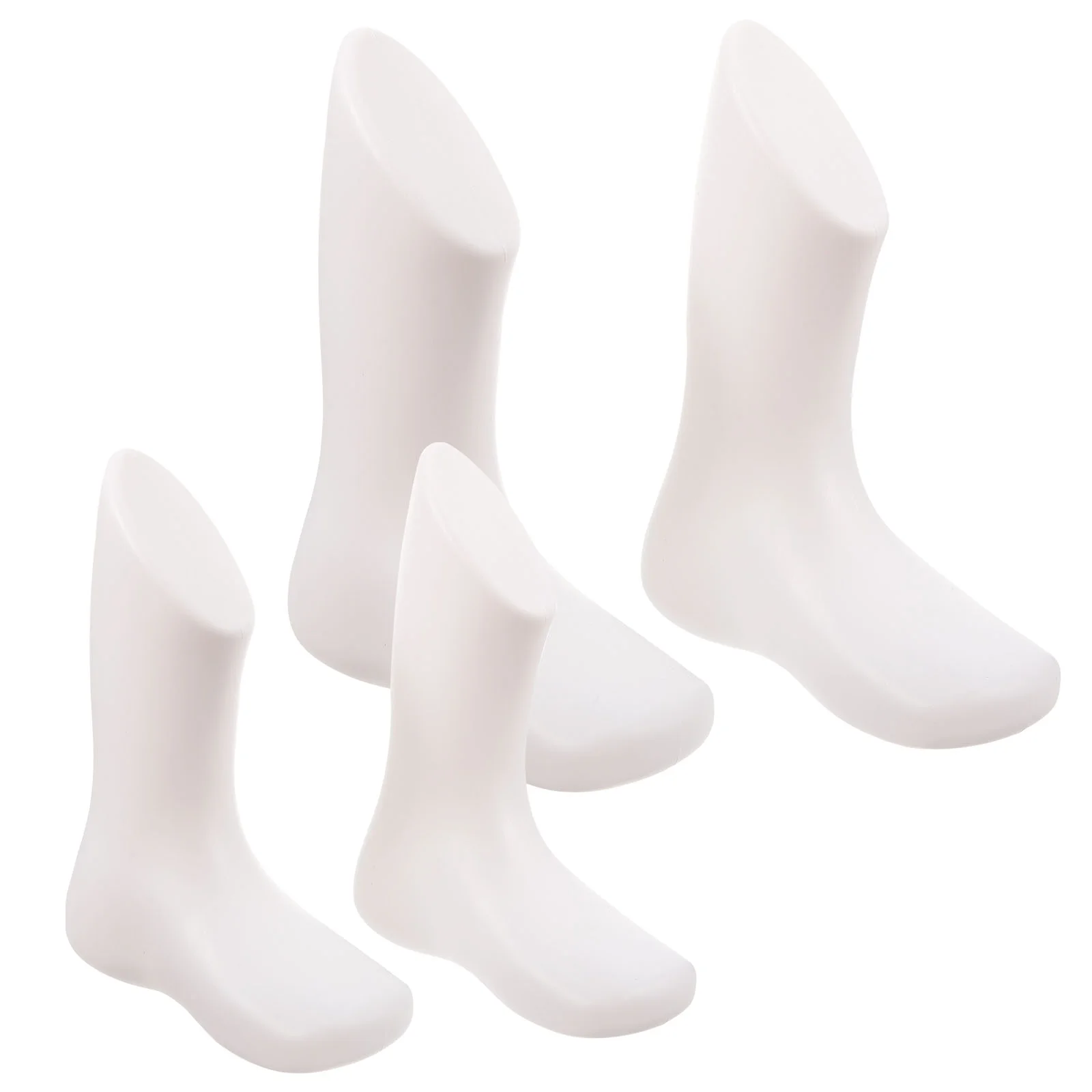 Baby Feet Mannequin Plastic Foot Models Toddler Shoes Supports Shoe Forms Stand Sock Display