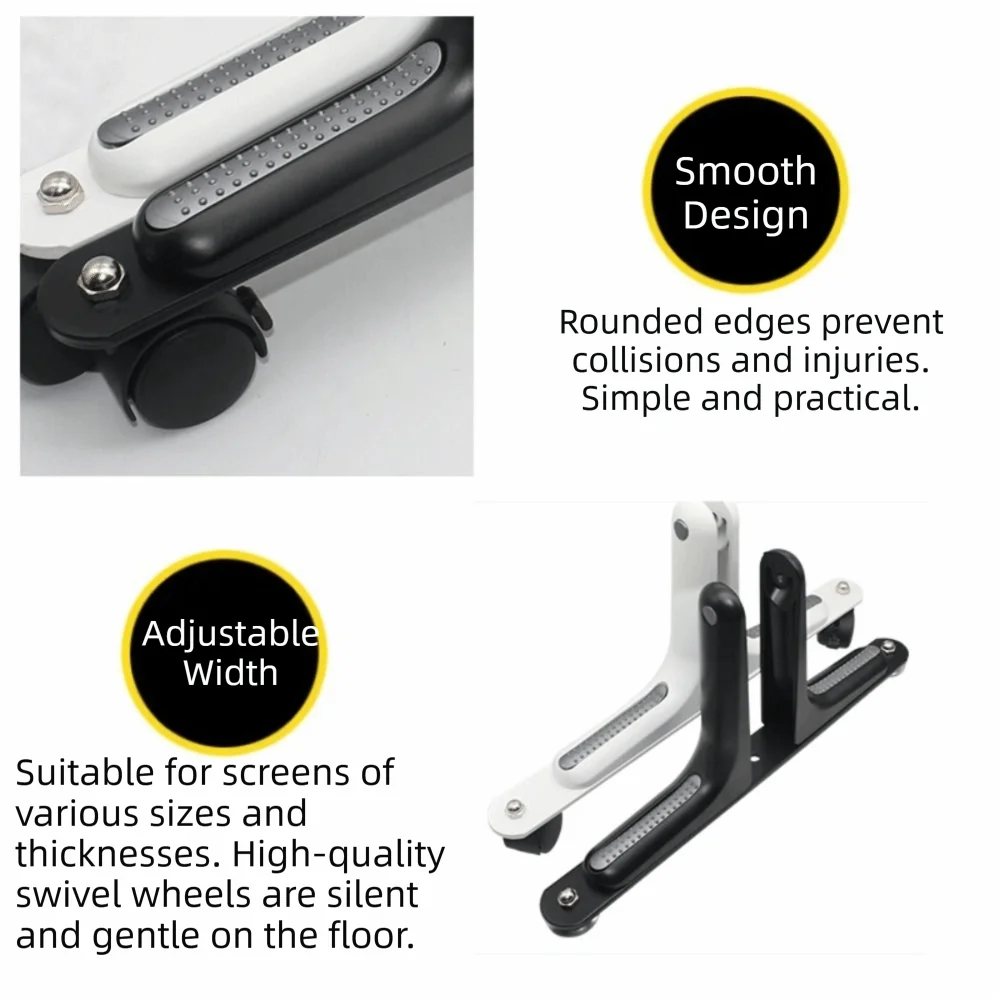 ขาตั้งฉากกั้นห้องแบบปรับได้ ล้อเลื่อนเคลื่อนย้ายได้ ขาตั้งฉากกั้นห้องแบบหนา ทนทาน ทำจากอลูมิเนียมอัลลอย