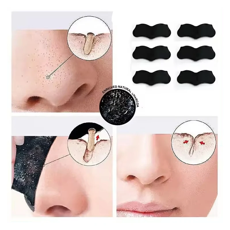 للجنسين إزالة الرؤوس السوداء المسام التطهير ملصقات عميق يتقلص الأنف فيلم النفط امتصاص الأوساخ العناية بالبشرة قناع التصحيح لحب الشباب