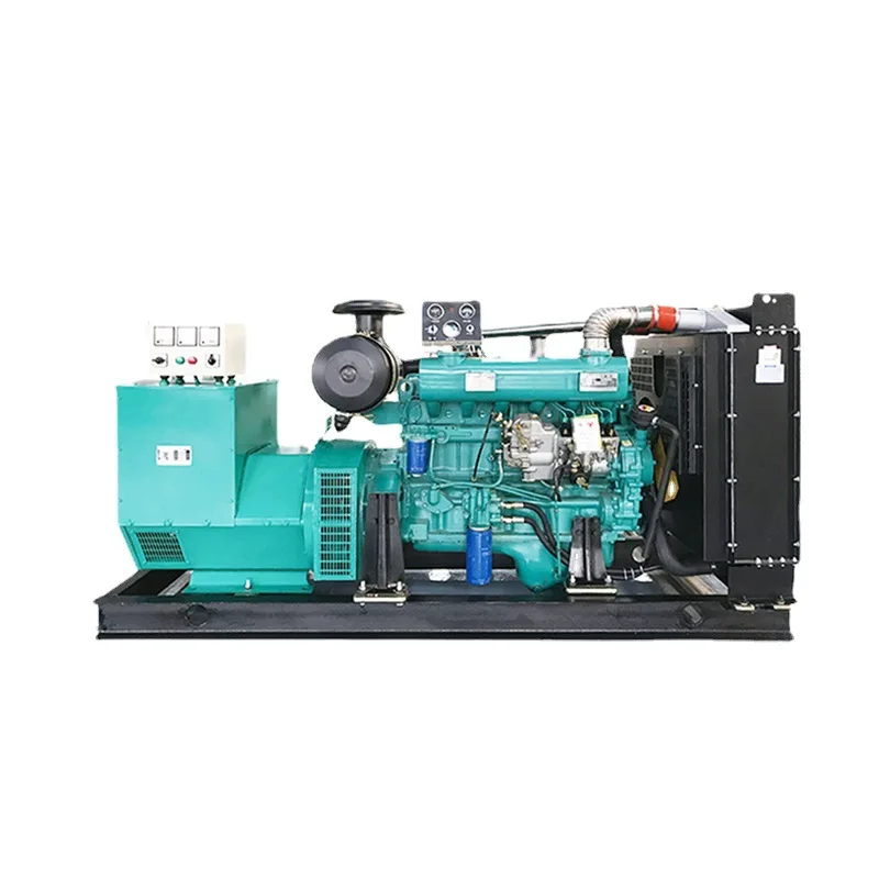 Generator, silent open rack generator set