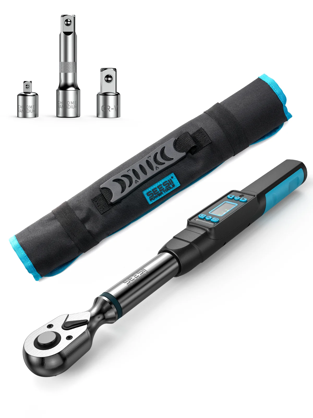 SEESII ±2% Accuracy D2-Lite Digital Torque Wrench 3/8